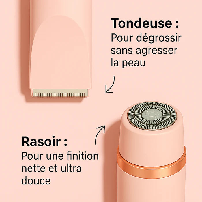 Rasoir épilateur 2 en 1 Kelya Beauty