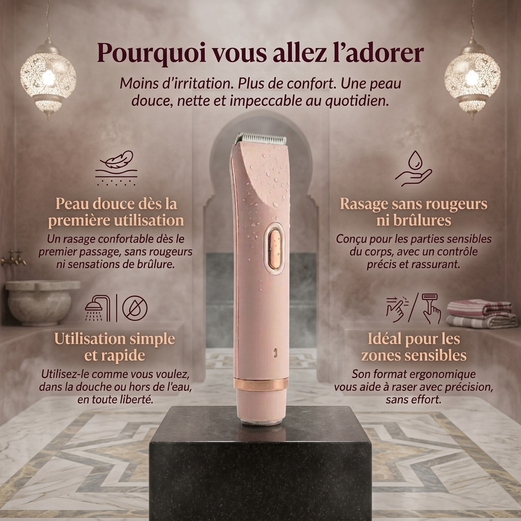Rasoir épilateur 2 en 1 Kelya Beauty