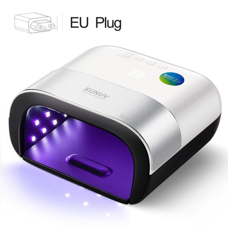 Lámpara LED UV Profesional «Smart» – 48 W – Secado Rápido